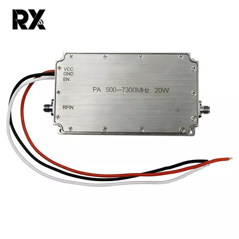 20W 500-7300MHz அல்ட்ராவைட்பேண்ட் பவர் ஆம்ப்ளிஃபையர்
